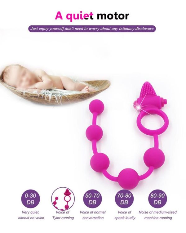 HEARTLEY Cock Ring Anal Ball Toy