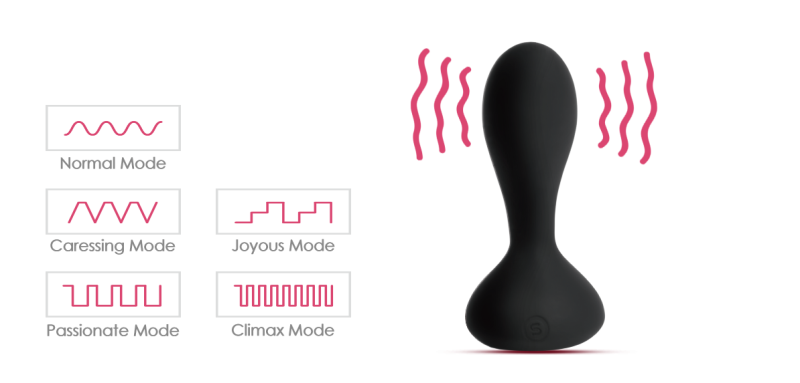 25 different frequency experiences anal toy