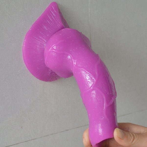 Romi Animal Penis 7.3" Realistic Wolf Dildo Big Size Cock Anal Plugs Artificial Sex Toys Purple