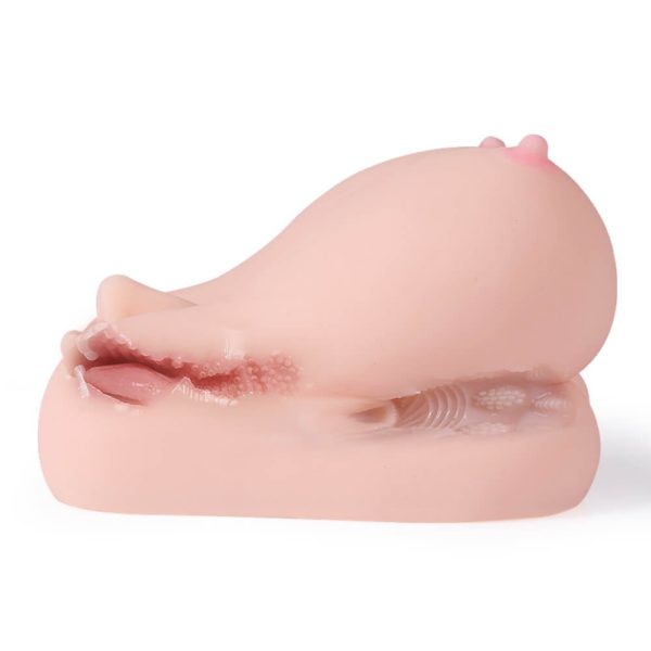 Heartley Nancy Ribbed Realistic Oral Vagina Ass Tits Masturbator