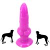 Realistic Dildo Animal Dog Penis for Women Purple