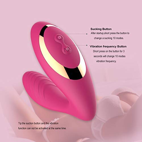 Clitoral-Sucking-Vibrator-G-Spot-Clit-Dildo-Vibrators-Waterproof-Rechargeable-Clitoris-Stimulator-with-10-Suction-Vibration-Patt