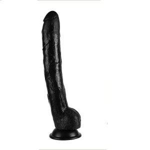 13 inch King Cock Black Dildo