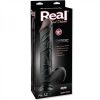 Real Feel Deluxe No 12 Wallbanger Vibrating Dildo 12 Inch Black